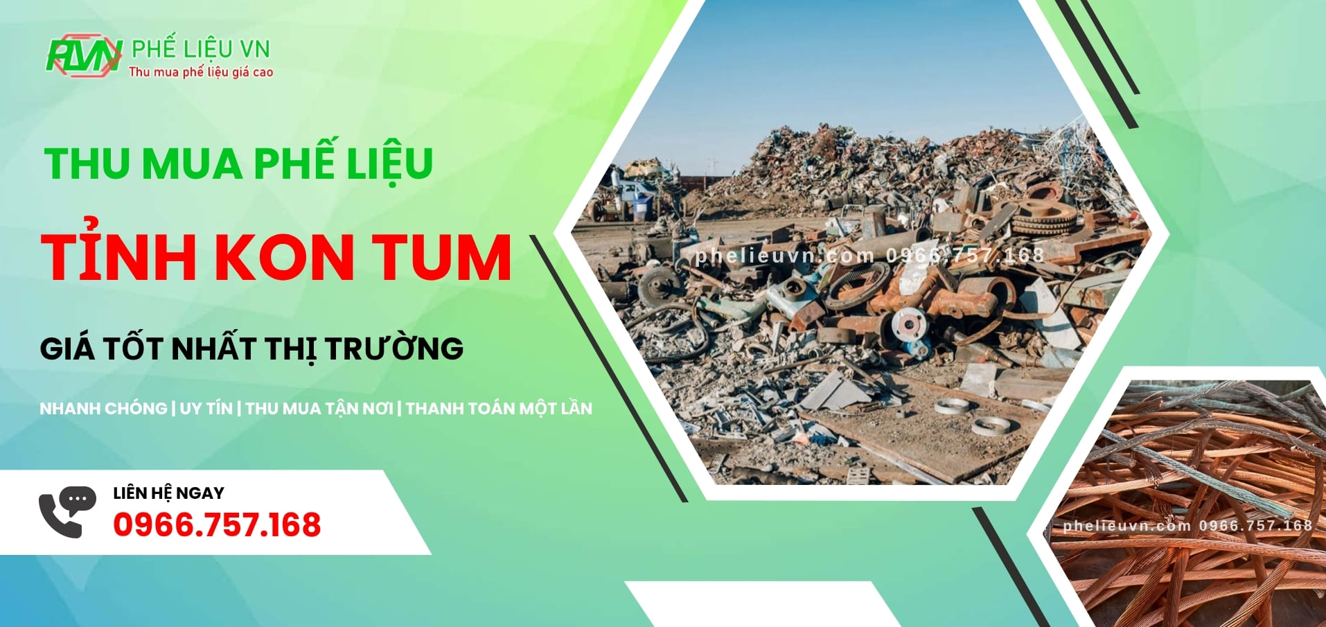 Thu mua phế liệu Kon Tum