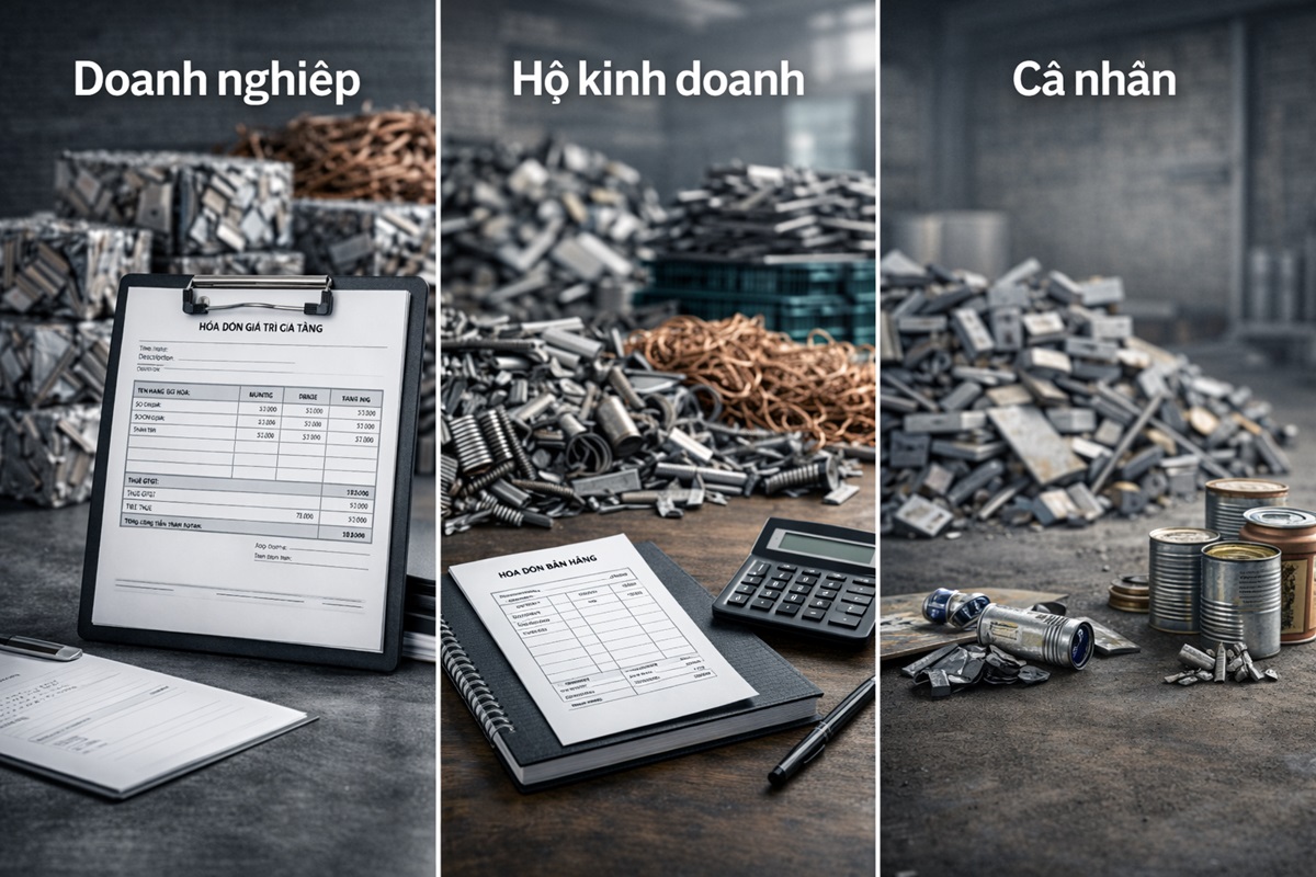 Quy định xuất hóa đơn khi bán phế liệu theo từng đối tượng